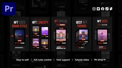 Modern Vertical Social Media Story Templates