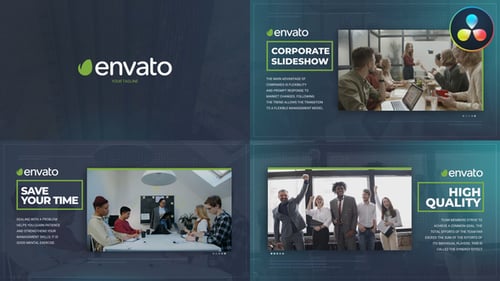 Corporate Slideshow for DaVinci Resolve