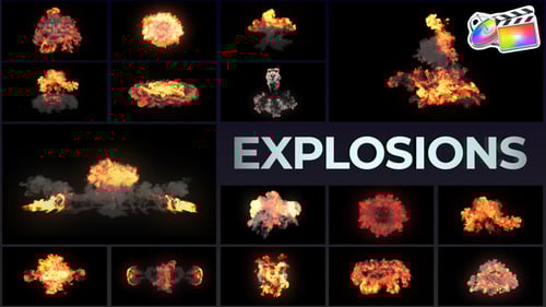 Real Explosions Effects for FCPX