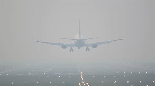 Landing In The Mist