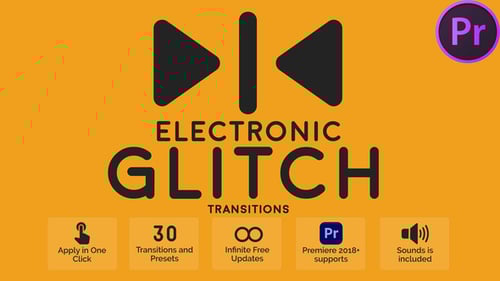 Electronic Glitch Transitions