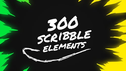 300 Scribble Elements
