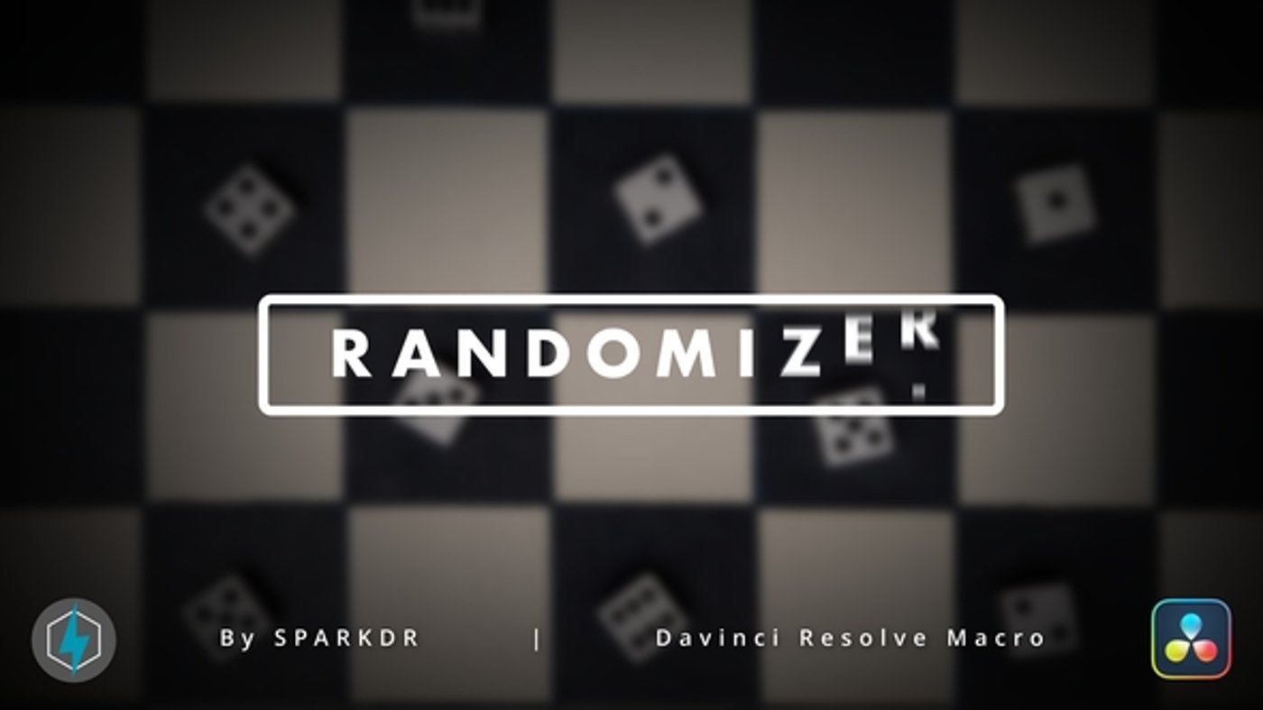 Randomizer Reveal Title | Davinci Resolve Macro, Elements ft. price tag ...