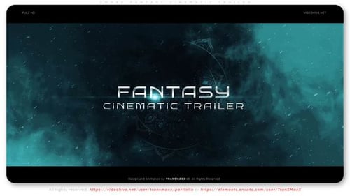 Epic Cinematic Fantasy Smoke Title Trailer Reveal