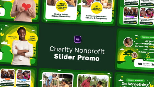 Charity Nonprofit Slider Promo