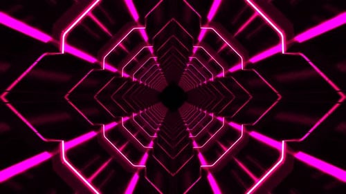 Hypnotic Lines Tunnel Background