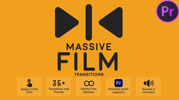 Transiciones cinematográficas masivas, Elementos Incluyendo: 20s y bnw ...