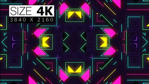 Geometric Neon 01