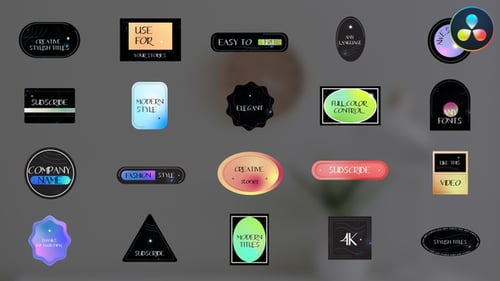 Dynamic Animated Titles and Lower Thirds Pack