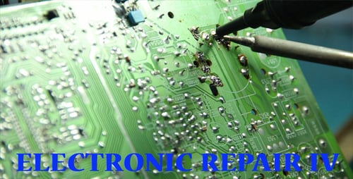 Soldering Delicate Electronic Components on Circuit Board