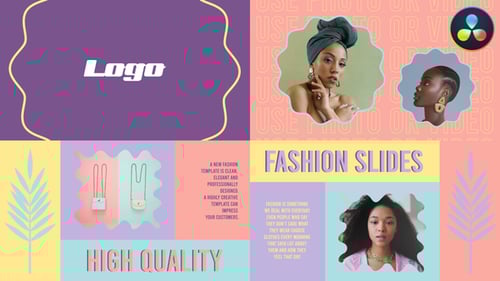 Vibrant Flat Design Presentation with Smooth Wavy Transitions