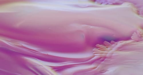 Fluid Abstract Holographic Color Movement Background