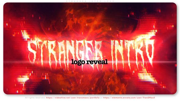 Stranger Intro Logo, Logo Stings ft. halloween text & halloween logo ...