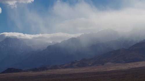 Time Lapse Mountain Clouds