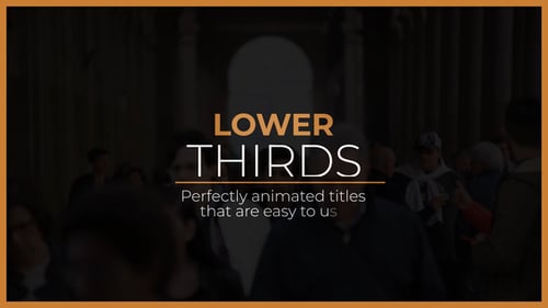 Modern Lower Thirds | FCPX