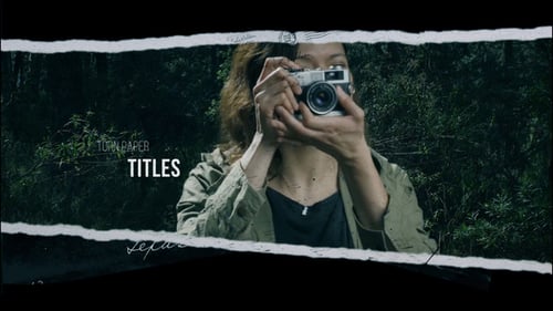 Torn Paper Slideshow