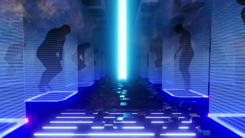 Réalité dans les boîtes d'Item Metaverse 01 4K