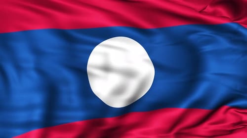Flagge von Laos