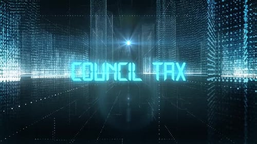 Skyscrapers Digital City Tech Word Council Tax