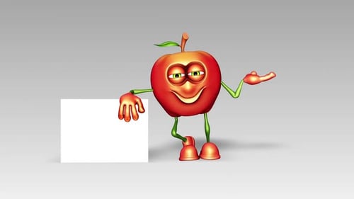 Apple Promotion Ads Looped Cartoon Animation