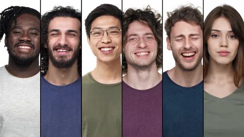 Equipe de diversidade e conceito de conexão