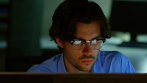 Businessman working on computer in office 4k