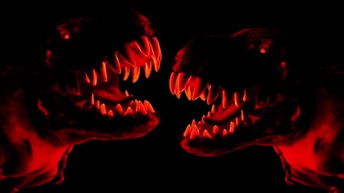 Scary Hell Dinosaur Vj Loop