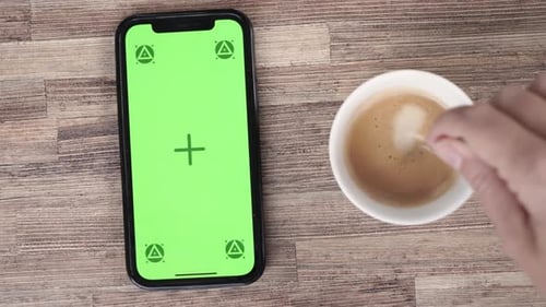 Stop Motion with Phone Green Screen with Ancors