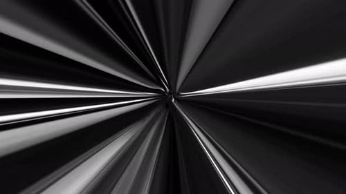 Abstract Light Tunnel Speed Warp Animation