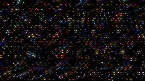 Colorful Glitter Sparkle Loop Motion Background