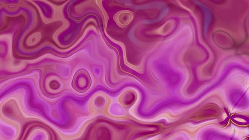 Abstract Fluid Pink and Purple Marble Liquid Motion Background