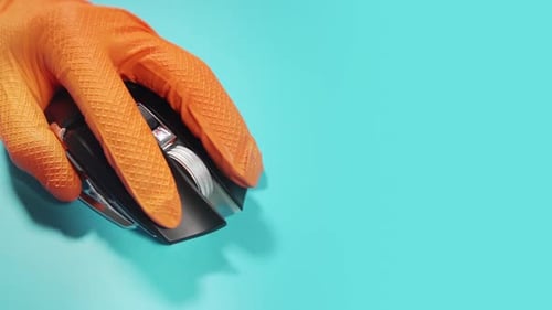 Hand in Glove Using Computer Mouse