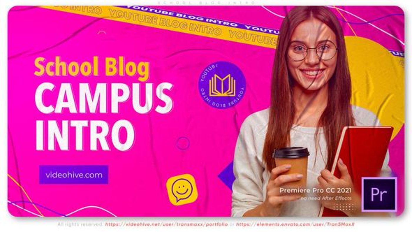 School Blog - Campus Intro, Openers ft. school & blog - Envato
