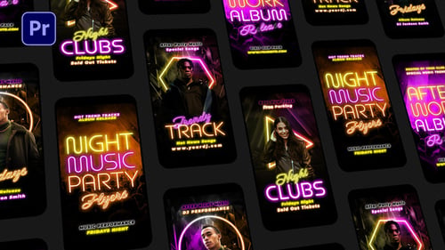 Neon Club Instagram-Rollen