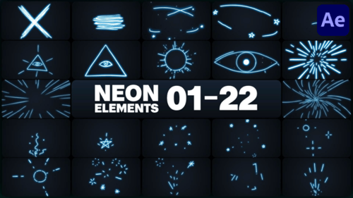 Neon Elements for After Effects