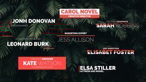 Lower Thirds Mini Pack