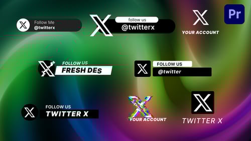 Twitter X Lower Thirds
