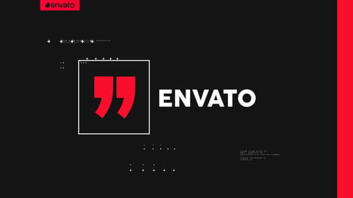 Clean Minimal Typography Opener for Dynamic Text Reveals
