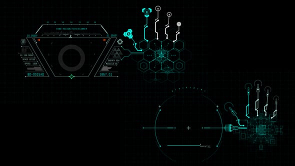 HUD700 Hand Scanners 2, Elements ft. ai & scan - Envato