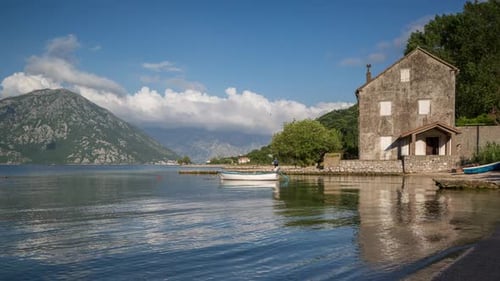 Bucht von Kotor Beach Coast Natur Boot Hafen Adria Montenegro