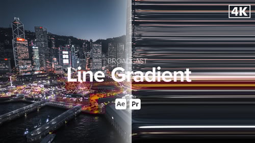 Broadcast Line Gradient