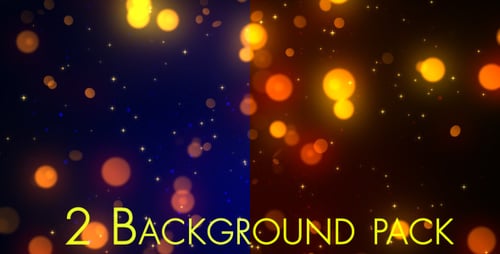 Shimmering Abstract Bokeh Lights Background Animation