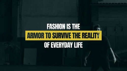 Kinetic Text Animation