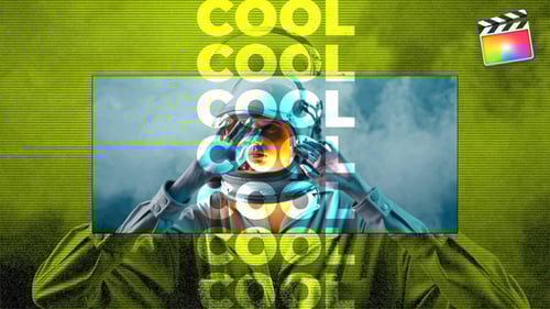 Modern Glitch Opener with Dynamic Urban Typography