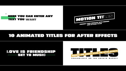 Miscellaneous Text Animations