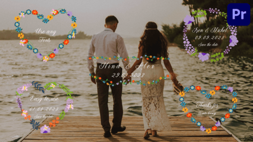 Wedding Titles for Premiere Pro
