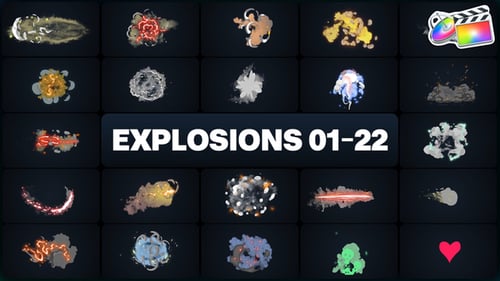 Advanced Explosions Pack for FCPX