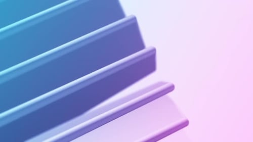 Modern Gradient Abstract Geometric Motion Background Loop