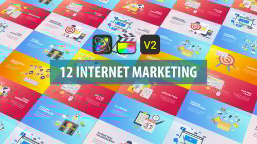 Internet Marketing Animation | Apple Motion & FCPX