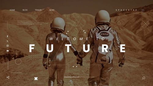 Astro Space Title